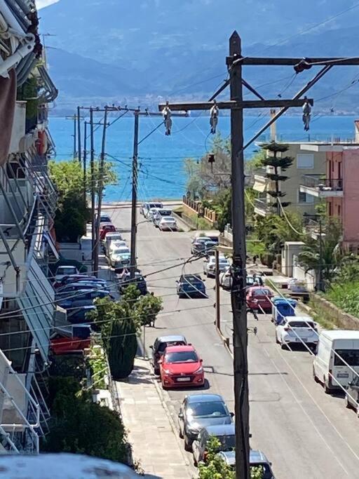 Luxury Apartment In Nafpaktos Buitenkant foto